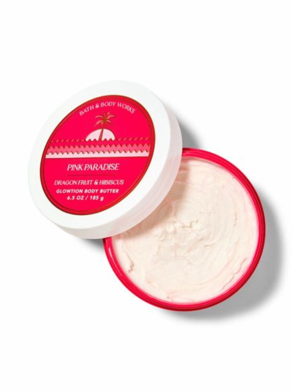 Bath and Body Works Pink Paradise Glowtion Body Butter